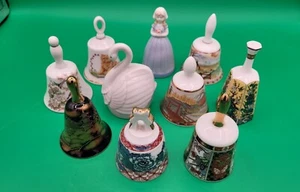 LOT of 10 Vintage CERAMIC & PORCELAIN BELLS from JAPAN - Classic to Modern! - Picture 1 of 9