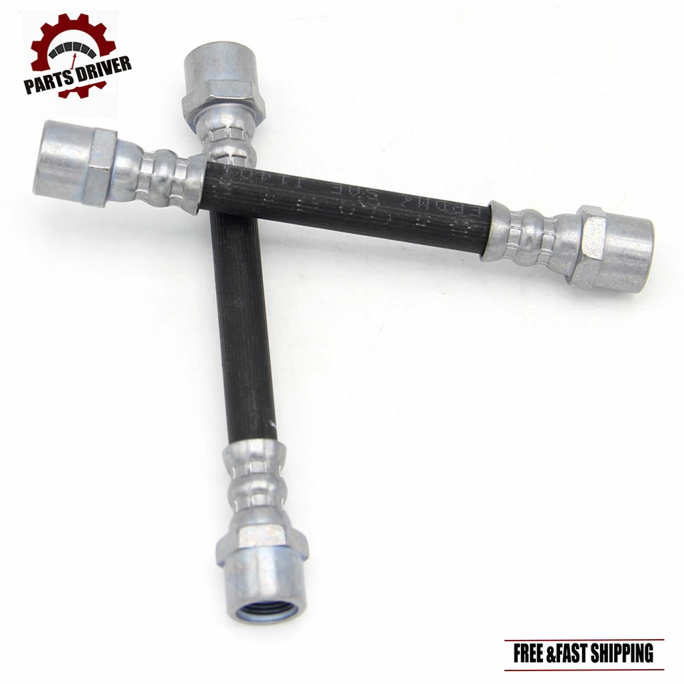 2x Manguera hidráulica de freno trasera izquierda y derecha ajuste interior para BMW E39 525i 528i 530i 540i Foto 1 de 4