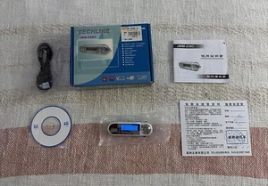 Y2K Techline 1GB Digital MP3 Player JWM-230C Silver - Picture 1 of 5