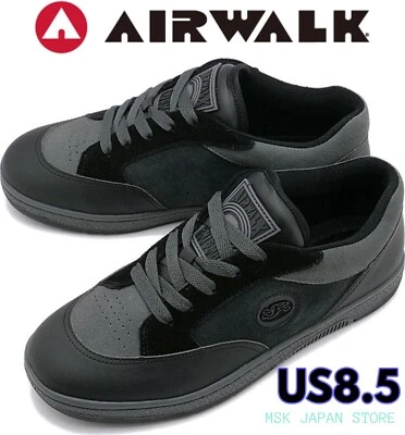AIRWALK CLASSICS ENIGMA LOW AWC1004 SS25 Negro Años 90 Reimpresión Japón US8.... - Imagen 1 de 4