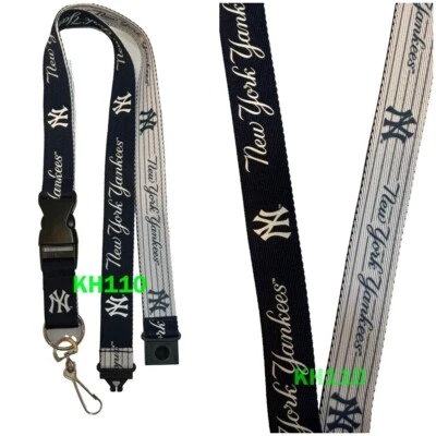 MLB New York Yankees two tone Clip on Lanyard - Image 1 of 4