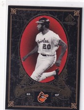 2007 SP Legendary Cuts #3 Frank Robinson Excellent