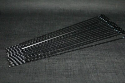 2 -SHIMANO Dura-Ace - 277mm radios de hoja con pezones. 277 mm de FINAL A EXTREMO. Foto 1 de 4