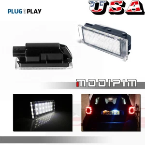 3W White CAN-bus 18-SMD LED License Plate Lights For 2016-up W453 Smart Fortwo - Picture 1 of 9