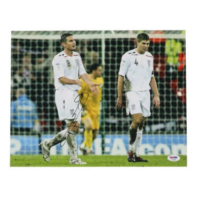 Foto firmada por Frank Lampard del equipo Inglaterra 11x14 (PSA) Foto 1 de 2