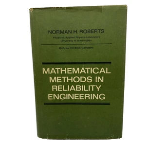 MATHEMATICAL METHODS IN RELIABILITY ENGINEERING, Hardcover, Slipcover 1964 - Picture 1 of 10