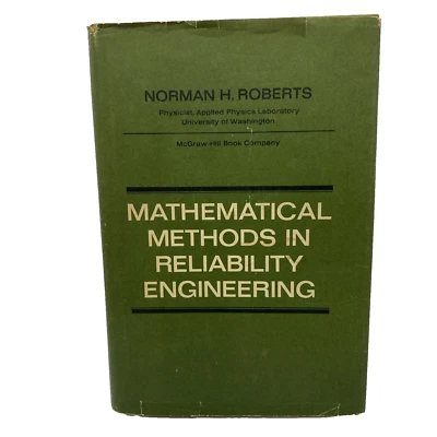 MATHEMATICAL METHODS IN RELIABILITY ENGINEERING, Hardcover, Slipcover 1964 - Image 1 of 4
