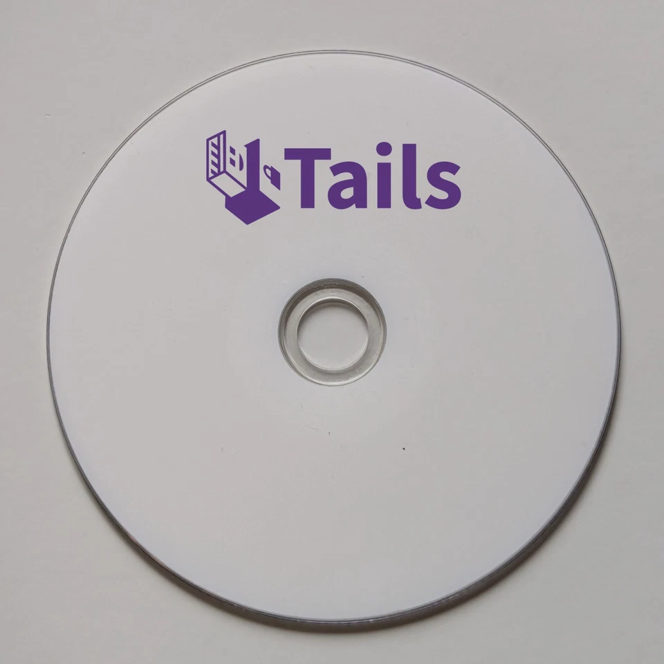 DVD Tails - Linux OS per dispositivi x64 (64 bit) - Sistema operativo portatile - Immagine 1 di 1