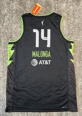 Dominique Malonga Signed Authentic Seattle Storm Jersey Beckett COA - Image 1 of 3