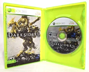 Vintage 2009 Xbox 360 Live Darksiders Microsoft Video Game The Horseman Cometh - Picture 1 of 7