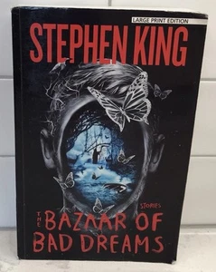 The Bazaar of Bad Dreams Stories By Stephen King Large Print Edition Paperback - Imagen 1 de 13