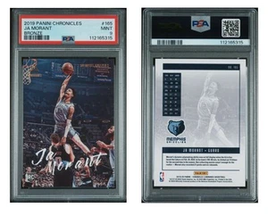 Panini Chronicles Bronze Luminance Ja Morant Grizzlies Rookie 2019 PSA 9 #165 - Imagen 1 de 1
