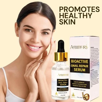 Suero reparador de caracoles bioactivo Ammuri - 87 % orgánico antienvejecimiento Foto 1 de 4