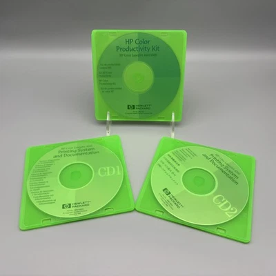 Vintage 1998 HP Color LaserJet 4500/8500 Software CDs Printing System Kit 3 CDs - Image 1 of 4