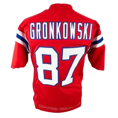 Camiseta Rob Gronkowski Roja Retro Nueva Inglaterra | Unisex Adulto Tallas S-5XL Foto 1 de 4