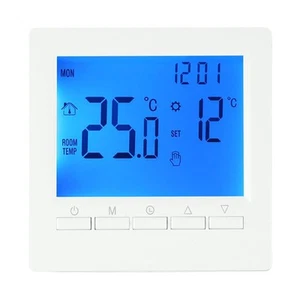 Neu Hochwertiges Fußbodenheizung Thermostat Thermostat Frostschutzfunktion - Bild 1 von 24