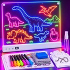 LED Zeichenbrett wiederaufladbar 16 Lichtmodi 16,5 Zoll Maltafel Zeichentafeln