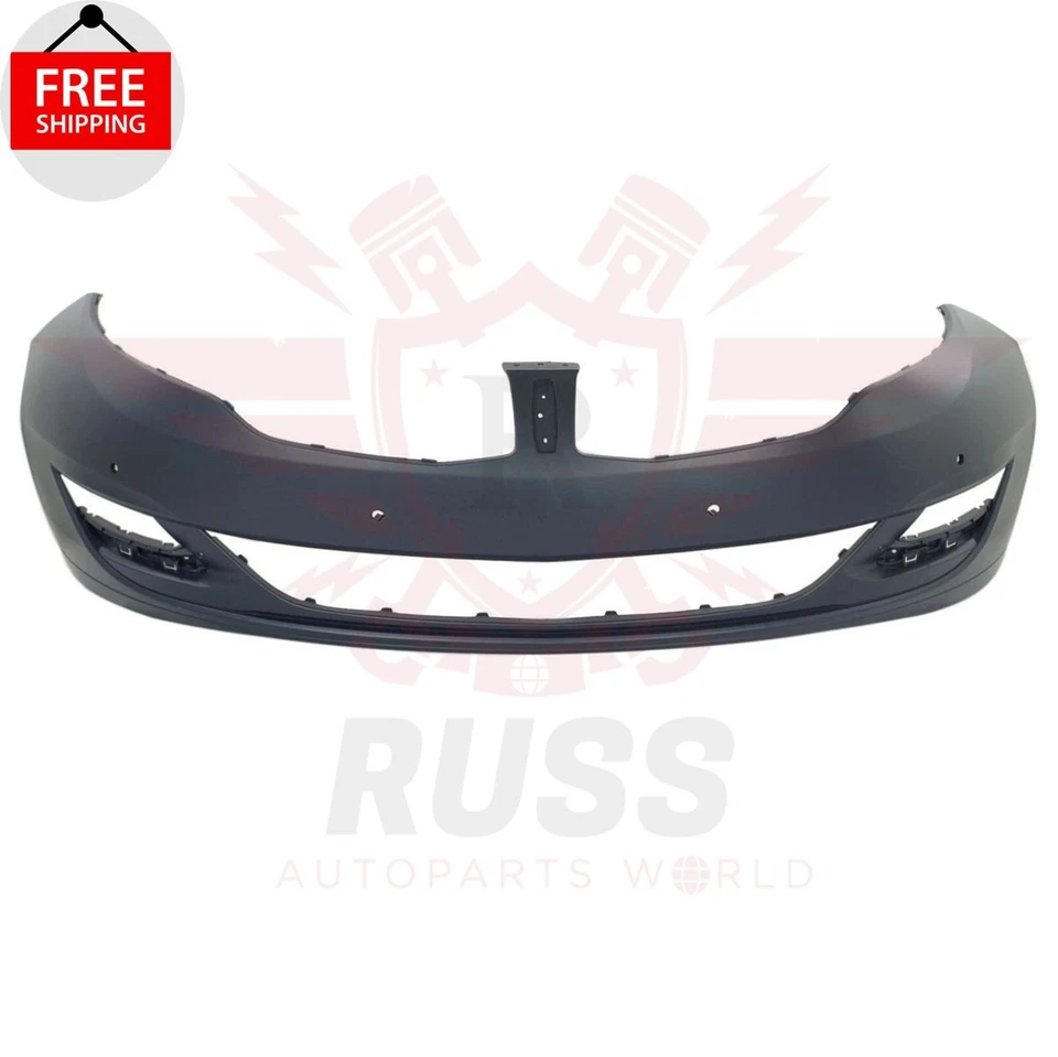 Fits 2013-2016 Lincoln MKZ Front Bumper Cover W/ Signature Lighting Sensor Holes Foto 1 de 4