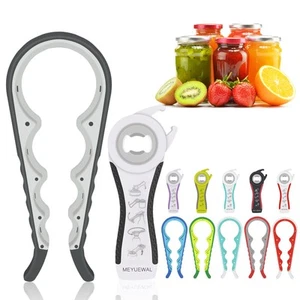 Jar Opener Bottle Opener for Weak Hands, 5 in 1 Multi-Function Can Opener Bot... - Picture 1 of 7
