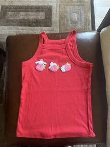 Girls Sanrio Cinnamonroll Red Tank Top - 9/10 - Picture 1 of 2