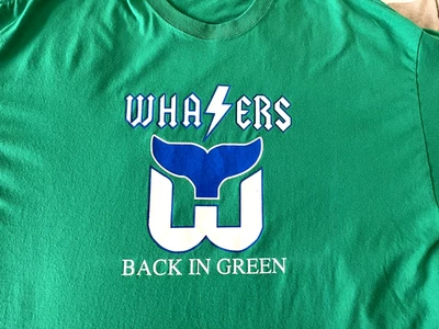 Hartford Whalers 绿色衬衫 XL 码 — 第 1/4 张图片