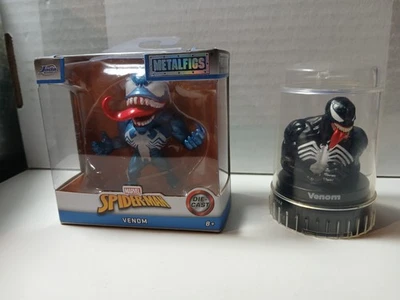 Marvel Spiderman Veneno Negro Jada Figuras de Metal 2.5" Die Cast Nuevo Precintado Foto 1 de 4