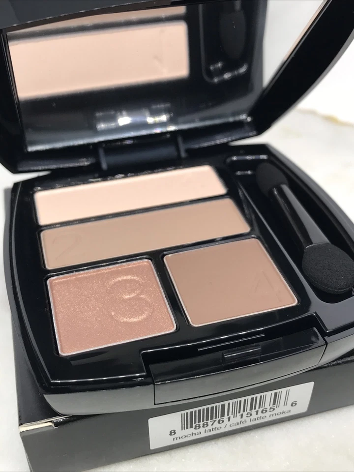 Avon True Color Eyeshadow Quad Mocha Latte