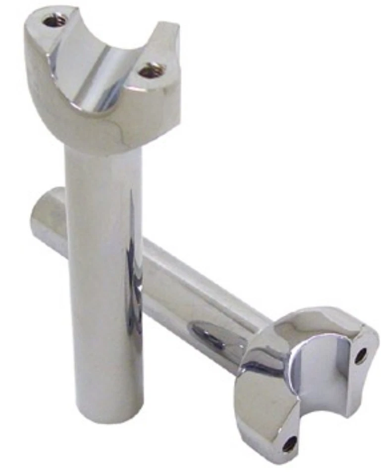 Elevadores de manillar recto V-Factor 41011 cromados 6" Harley Softail Dyna Sportster Foto 1 de 1