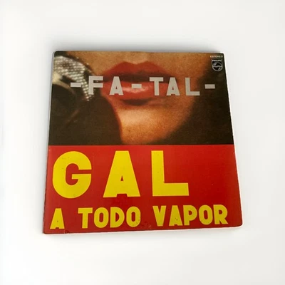 Gal Costa -FA - TAL - Gal A Todo Vapor 1971 Vinyl LP VG/VG+ - Image 1 of 4