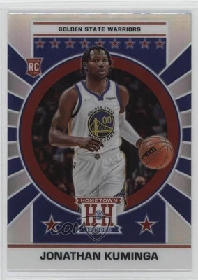 2021 Panini Chronicles Hometown Heroes Optic Silver Jonathan Kuminga Rookie RC - Image 1 of 2