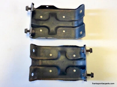 1969-70 Pontiac Grand Prix Front Inner Fender Well Cowl Brackets 69 70 OEM GM Foto 1 de 2