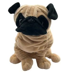 GANZ Pug Dog Plush Zeus Puppy Realistic Heritage Collection Stuffed Animal H5996 - Picture 1 of 11