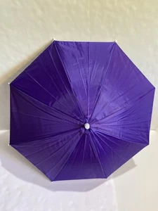 Umbrella Hat Cap Rain Sun Shade Adults 27 Inch - Picture 1 of 6