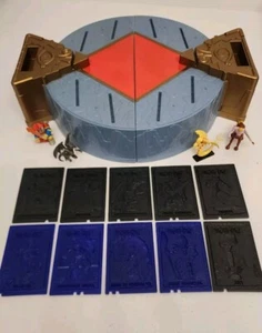 YU-GI-OH Mini Action Carrying Case Battle Arena Yugioh Duel 1996 HUGE SET!!! - Picture 1 of 12