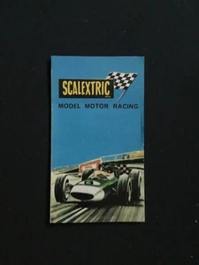 Catálogo de folletos icónicos SCALEXTRIC de los años 60 de artículos SCALEXTRIC *(Reproducción)* - Imagen 1 de 12