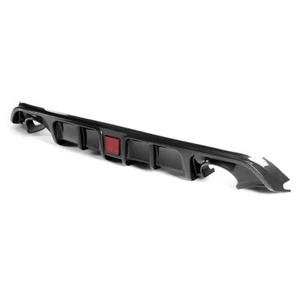 CARBON FIBER REAR BUMPER DIFFUSER W/ LED BRAKE LIGHT Fits 2017-2022 INFINITI Q60 - Picture 1 of 10