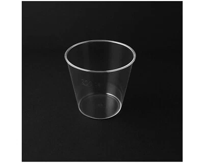 HOSTI Einweg Schnapsgläser Kunststoff-Schnapsgläser Schnapsbecher Trinkbecher 4 cl