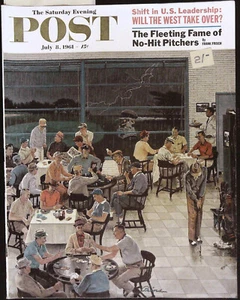 THE SATURDAY EVENING POST July 8 1961 Cover by BEN PRINS Charles de Gaulle @ VGC - Picture 1 of 3