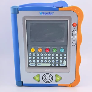 VTech v.reader sistema di lettura elettronica interattivo (1156) & Dora - blu, testato buono - Foto 1 di 5