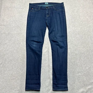 Hudson Jeans Womens Size 29 May Skinny Stretch Blue Dark Wash Denim Low Rise - Picture 1 of 13
