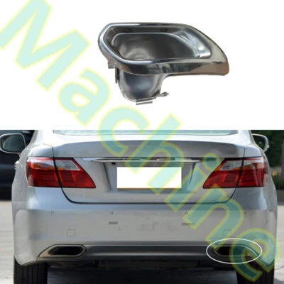 For Lexus LS460 2010-2012 Stainless steel Right side Rear Bumper Lower Exhaust - Image 1 of 4