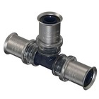 Buderus Logafix Wavin T-Stück, Kunststoff Pressfitting für Verbundrohr