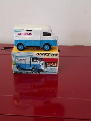 FURGONETA CITROEN DINKY TOYS FRANCIA Nº 25C/561 "GLACES GERVAIS" EN MUY BUEN ESTADO Foto 1 de 4