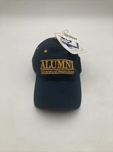 Vintage The Game Notre Dame Fighting Irish Alumni Strapback Mütze Kappe Neu Neu mit Etikett selten - Bild 1 von 12