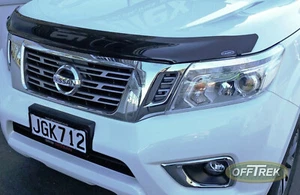 (to fit) NP300 Nissan Navara 2015-2021 Bonnet Guard Stone Protector Dark NI0301 - Picture 1 of 3