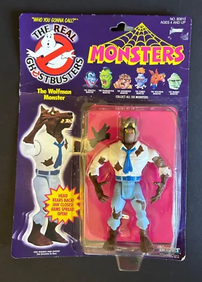 Vintage 1989 Kenner The Real Ghostbusters Monsters The Wolfman Action Figure NOS - Image 1 of 4