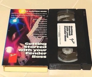 VHS Getting Started With Your FENDER BASS with Ray Rendeau All Tapes Tested - Picture 1 of 2