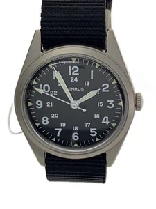 Benrus MIL-W-3818B Military Field Watch Black Dial Hand-Wind 34mm:JPN - Picture 1 of 5