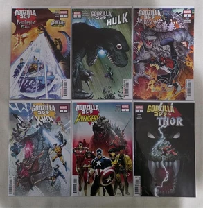 Godzilla vs Marvel Set (Fantastic Four, Hulk, Spider-Man, X-Men, Avengers, Thor) - Bild 1 von 7