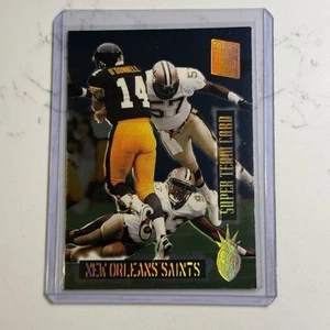 1994 Topps Stadium Club Super Team Card New Orleans Saints - Picture 1 of 2